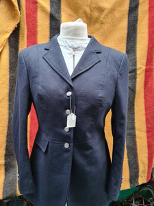 Used size 10 with short arms  Cavallo navy show jacket FREE POSTAGE 🔵