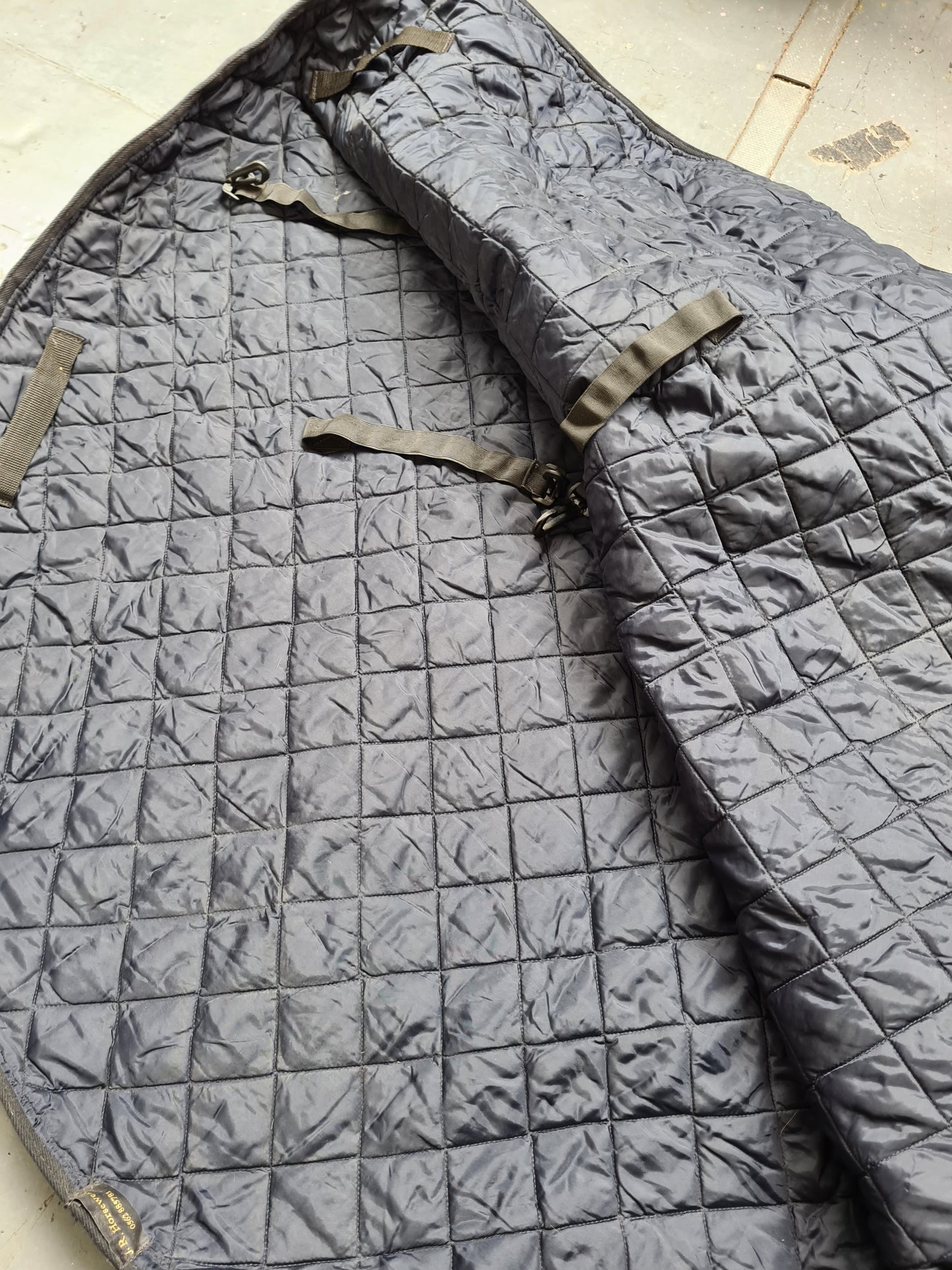 Used Xfull size winter turnout quilted neck FREE POSTAGE☆