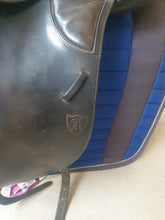 Used 17" med black Antil dressage saddle FREE POSTAGE ✅