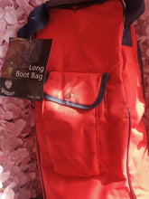 New red Rhinegold long riding boot bag FREE POSTAGE☆