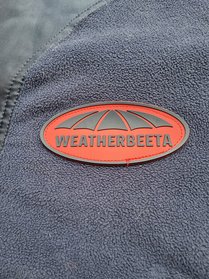 Weatherbeeta 4'3 navy and red fleece rug FREE POSTAGE ❤