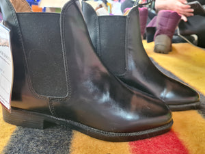 NEW loveson Grosvenor boots, black leather, size 3.5 FREE POSTAGE ✅