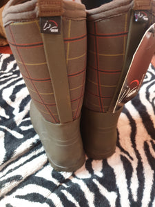 NEW WITH TAGS Brown  HKM neoprene thermo boots FREE POSTAGE ✅