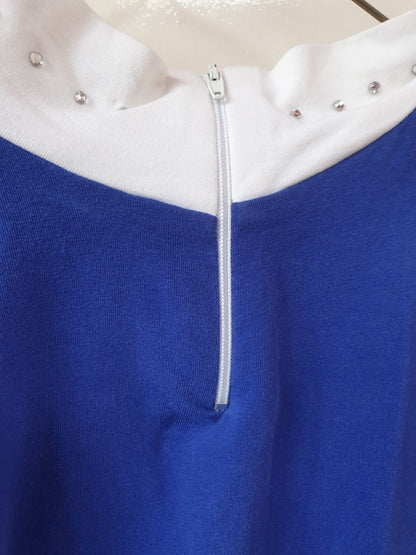 Blue cavalliera sleeveless top size XL FREE POSTAGE ✅
