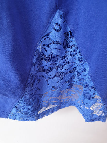 Blue cavalliera sleeveless top size XL FREE POSTAGE ✅