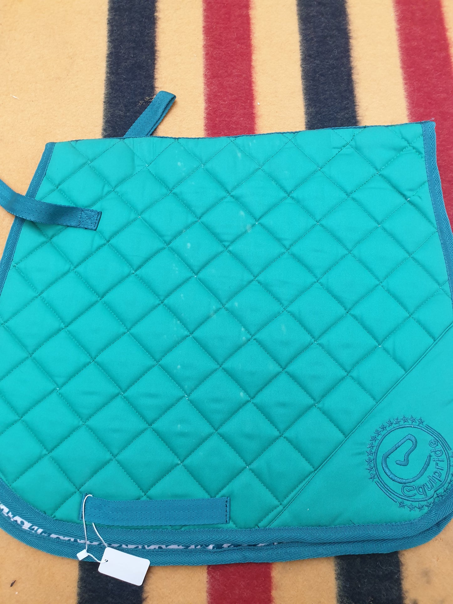 New equipride green pony size saddle pad FREE POSTAGE ✅