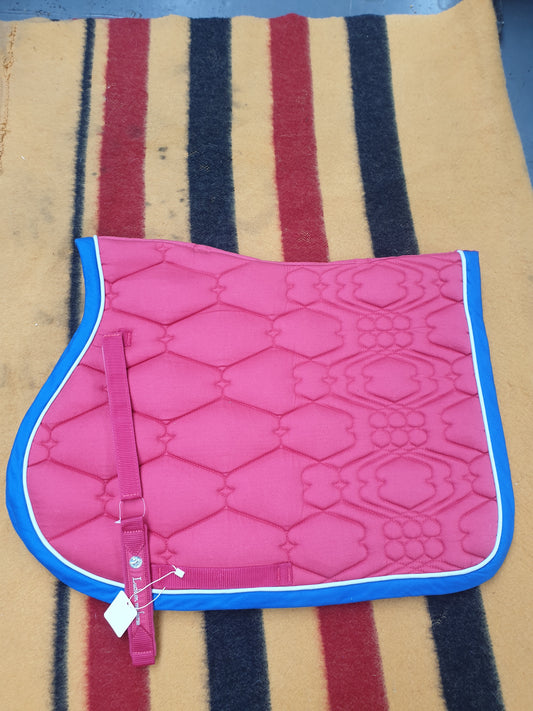 NEW Red Full size saddle pad FREE POSTAGE ✅