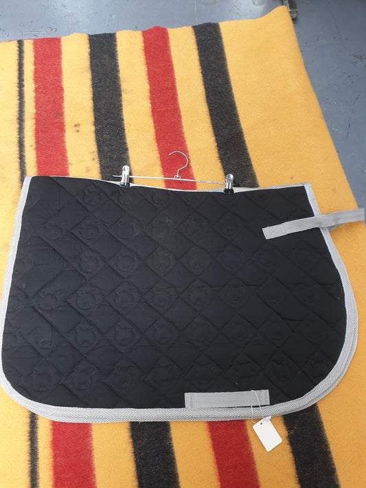 NEW Black Full size saddle pad FREE POSTAGE ✅