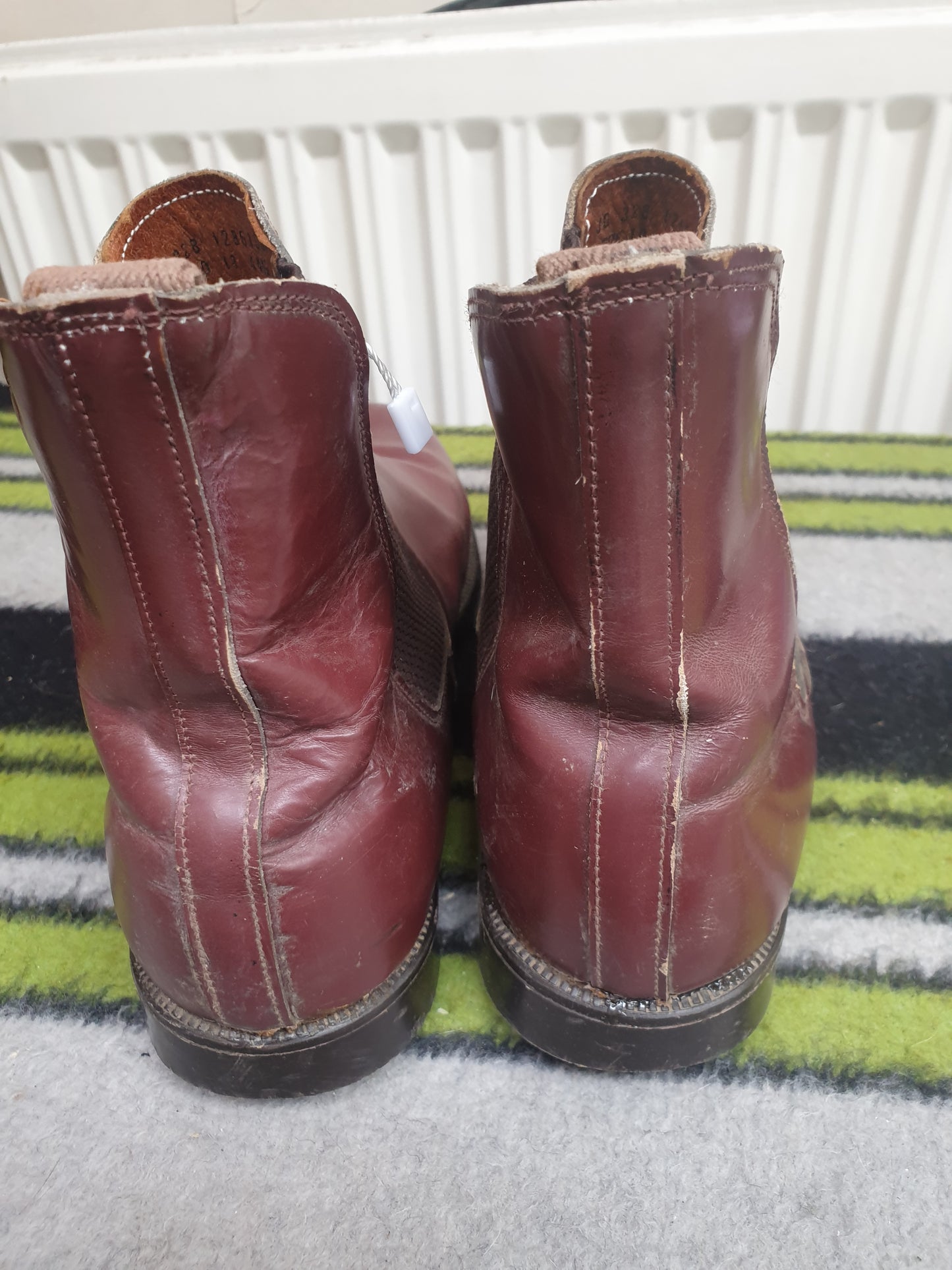 Mens Size 10 Stylo oxblood jodhpur boots FREE POSTAGE ✅