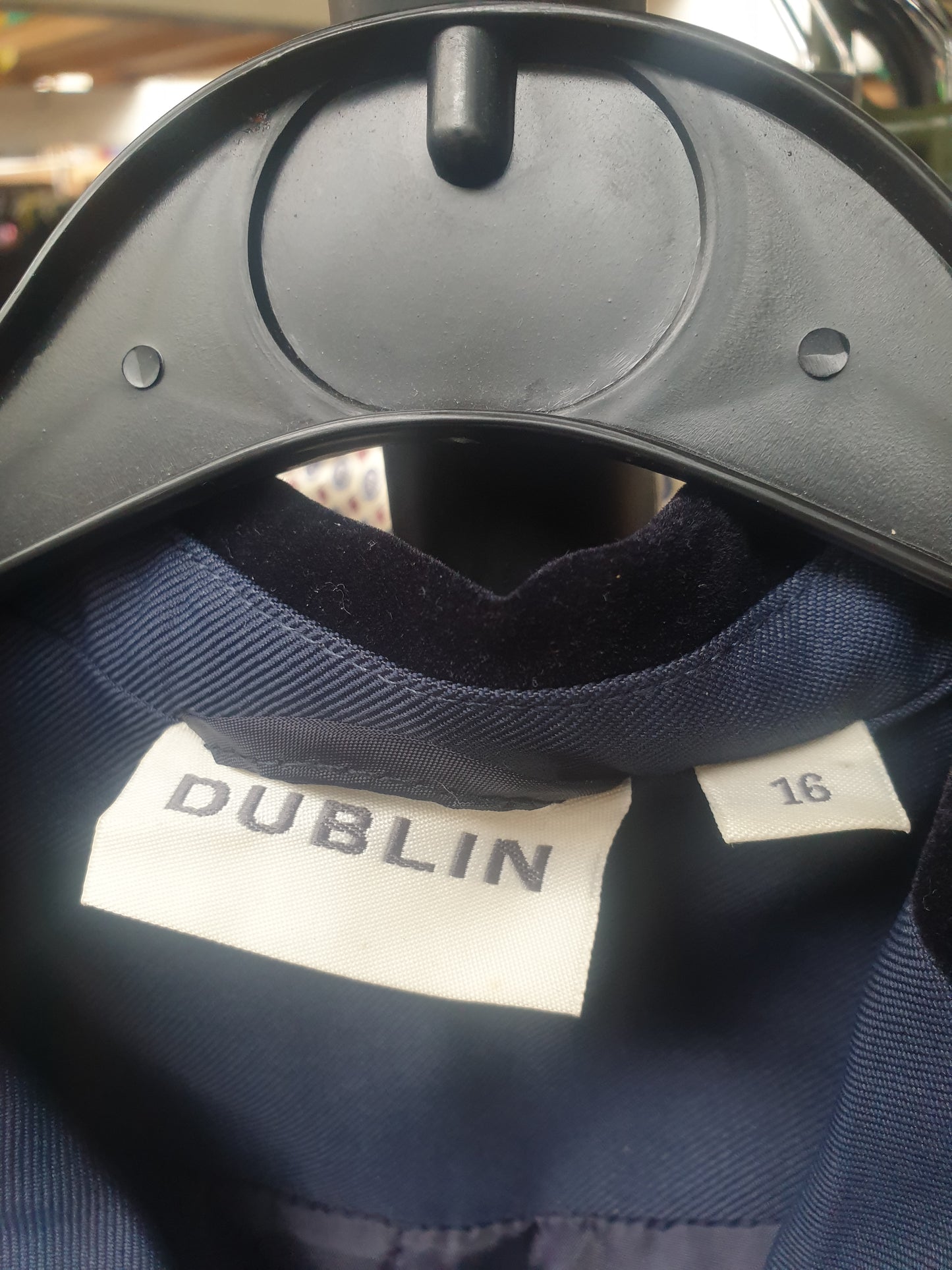 Dublin Navy Show jacket age 16 FREE POSTAGE 🔵