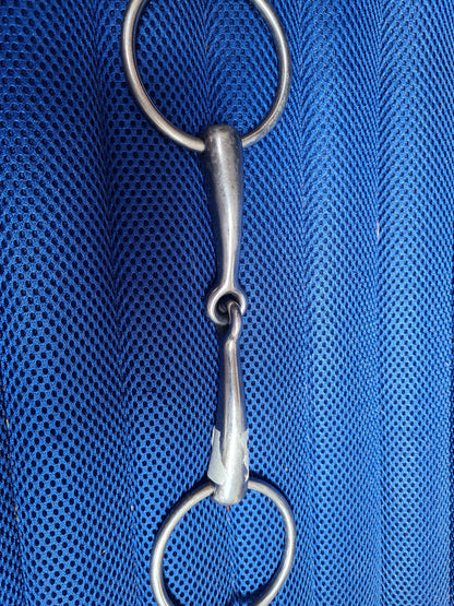 6" loose ring jointed snaffle FREE postage ✅