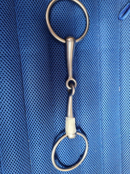 6" loose ring jointed snaffle FREE postage ✅