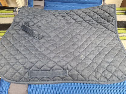 Navy blue Full / cob saddle pad FREE POSTAGE ✅️