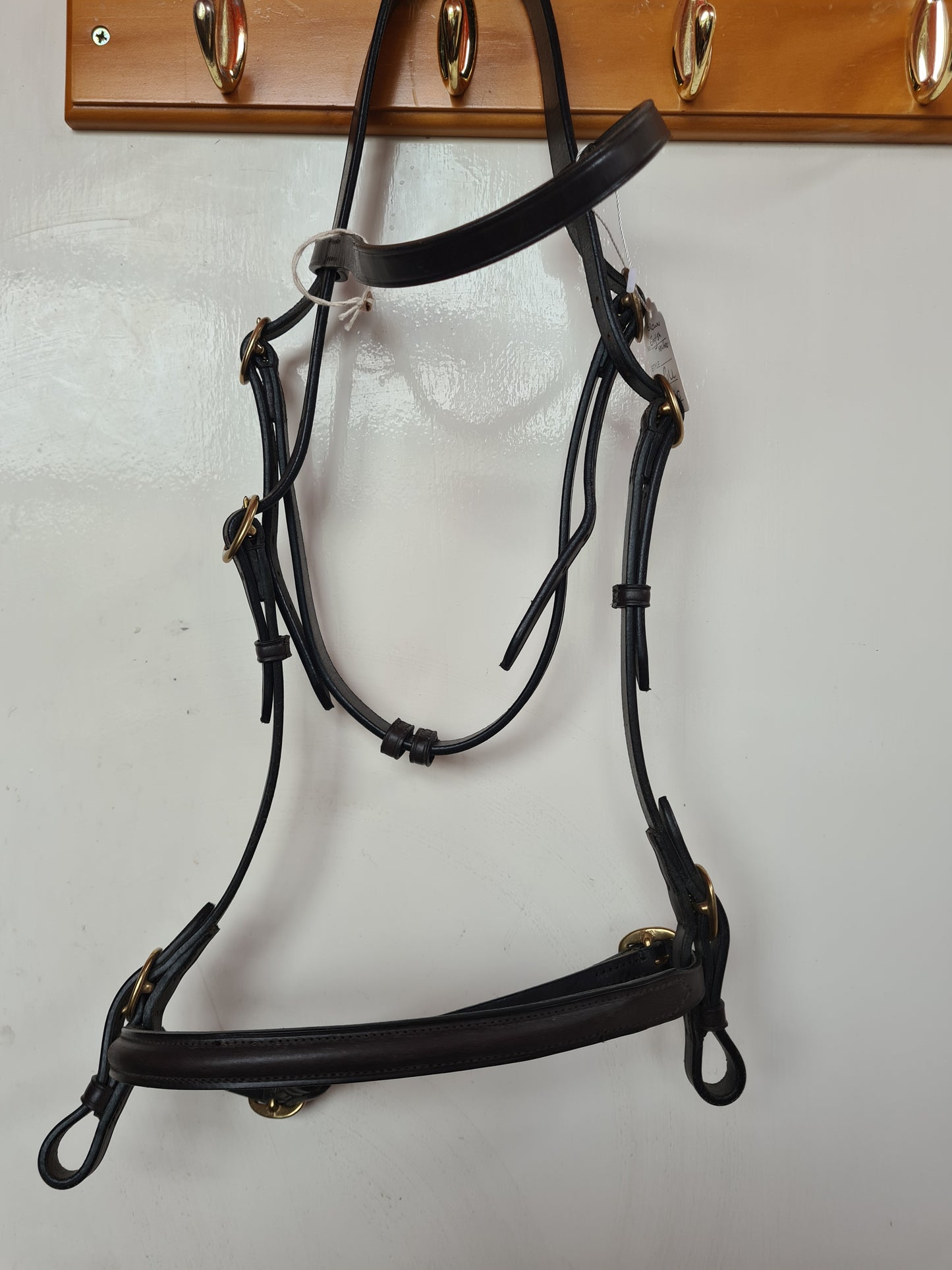 Full size brown english leather in hand bridle FREE POSTAGE 🟢