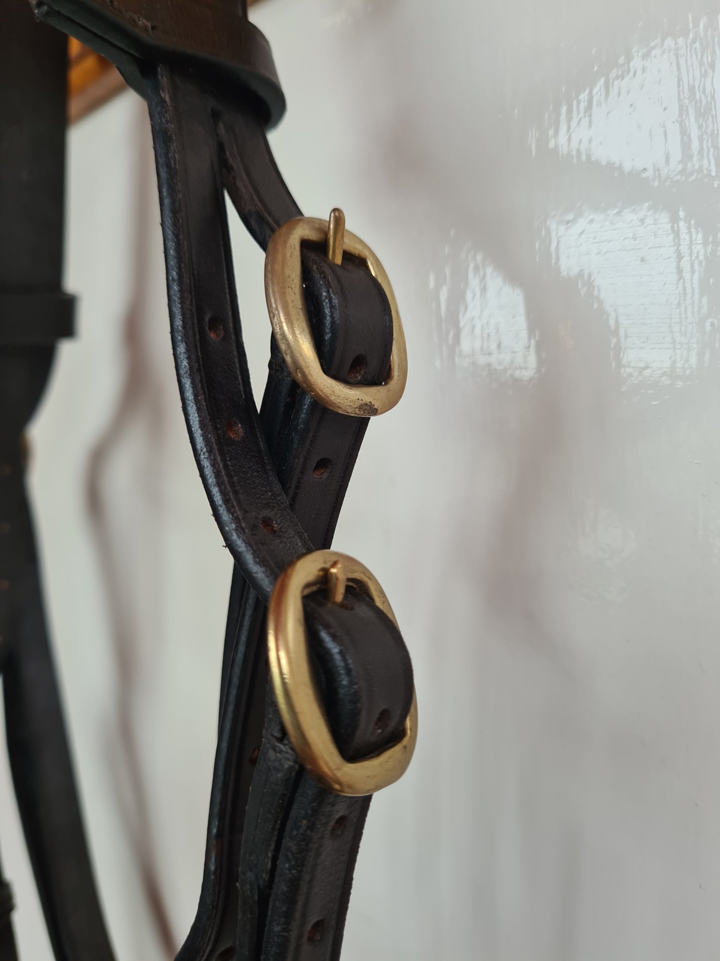 Full size brown english leather in hand bridle FREE POSTAGE 🟢