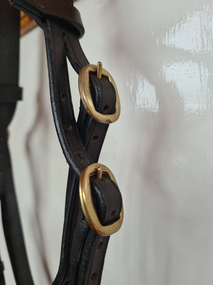 Full size brown english leather in hand bridle FREE POSTAGE 🟢