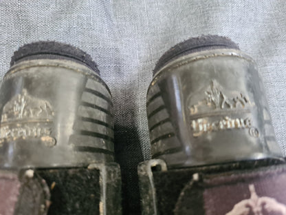 Used VEREDUS cob size black hard shell tendon boots