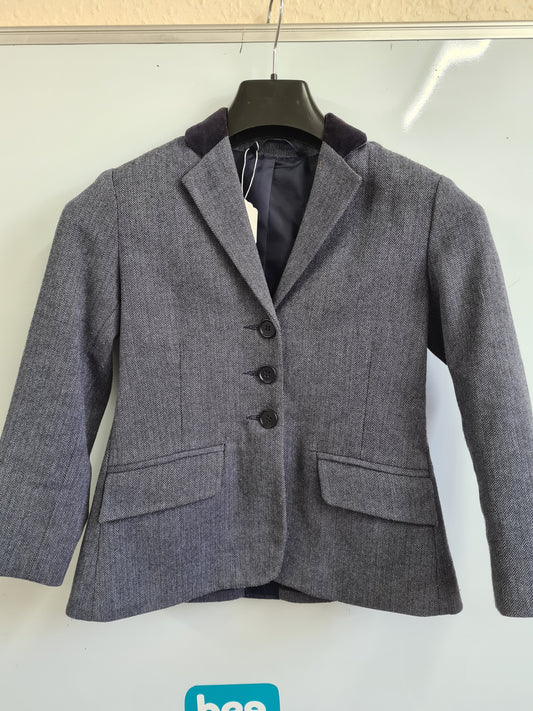 Tagg Navy tweed childs show jacket size 26" FREE POSTAGE 🔵