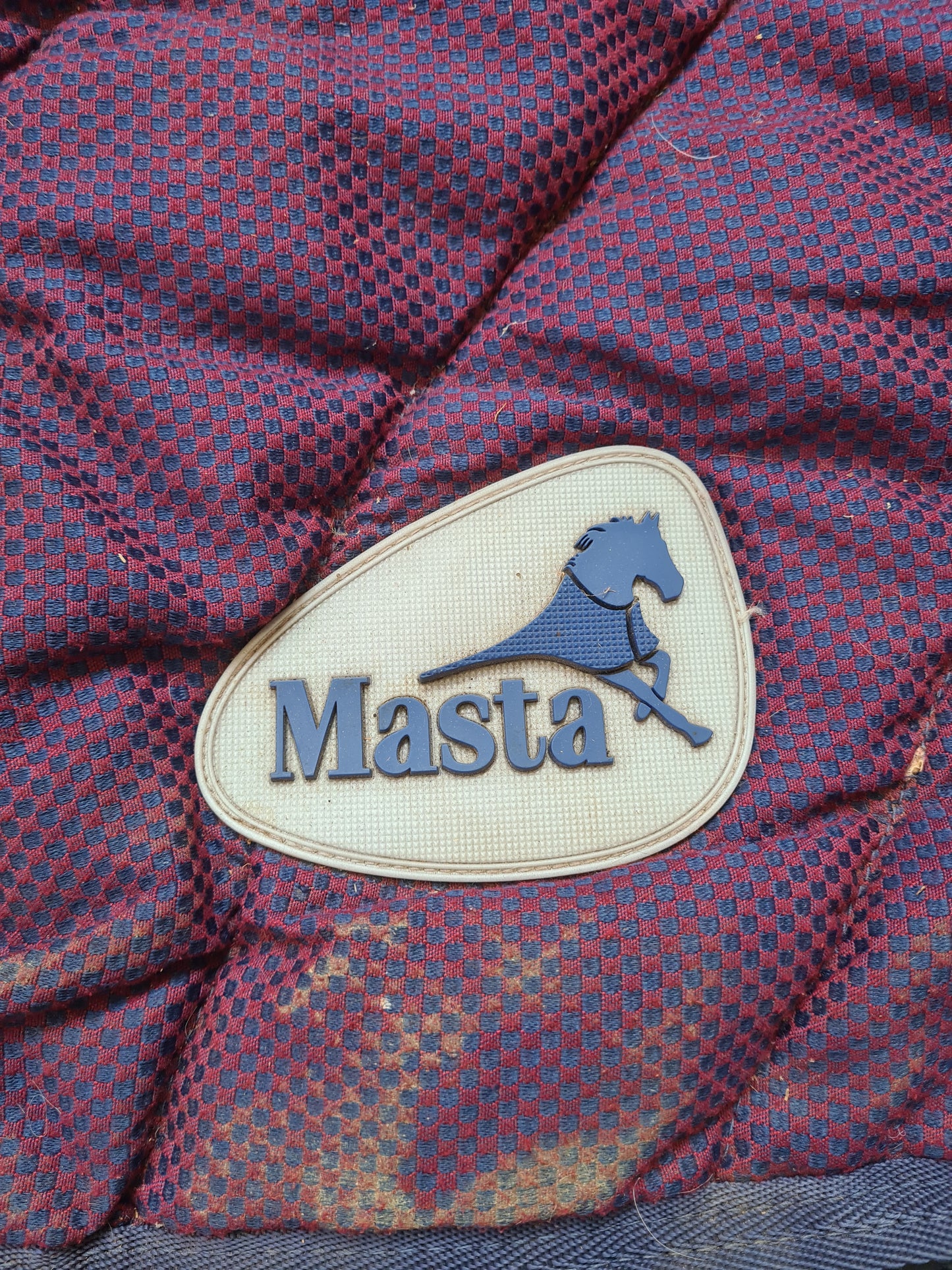 Masta stable rug, 6'3, light weight, navy and purple FREE POSTAGE ✅️