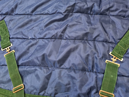 LIKE NEW Blue 6' HW stable rug FREE POSTAGE 🟢