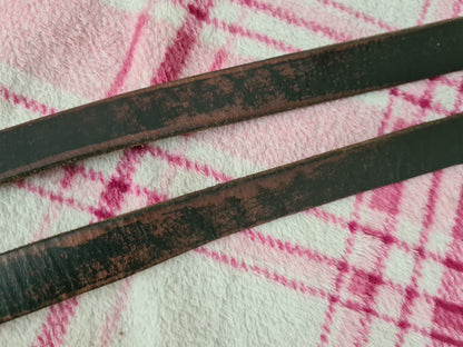Used Brown 60" stirrup leathers  FREE POSTAGE