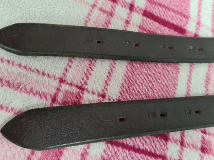 Used Brown jefferies 63" stirrup leathers  FREE POSTAGE 🟢