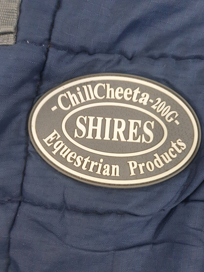 Used shires chill cheeta stable rug, 6'9, light weight FREE POSTAGE 🟢
