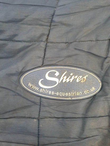 Used shires stable rug, 6'3, light weight, navy, FREE POSTAGE 🟢