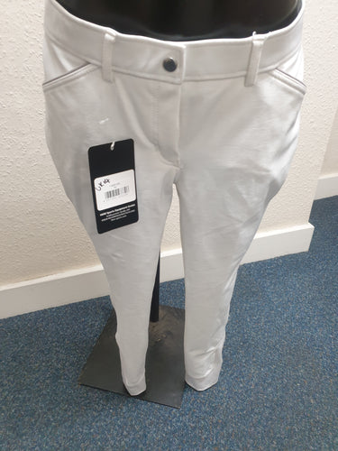 💥NEW💥  HKM white Breeches with relfective trim  FREE POSTAGE  🟢