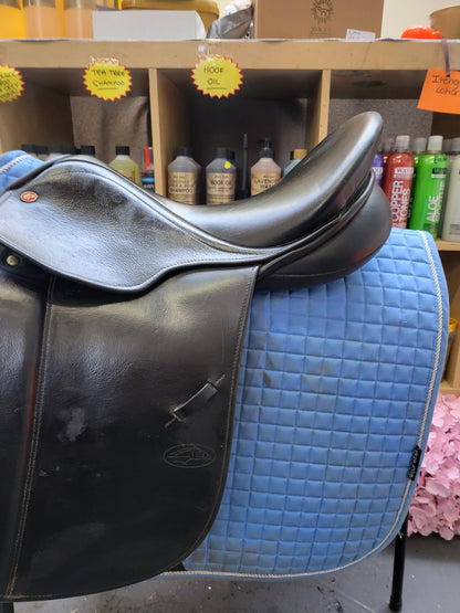 18" Lemetex Futura Gp saddle med gullet FREE POSTAGE 🔵