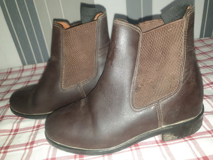 Just togs  size 12 brown jodhpur boots FREE POSTAGE 🟢