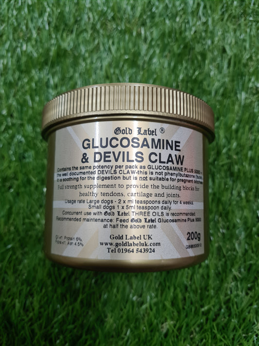 New Gold Label Glucosamine and Devils Claw