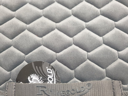 New rhinegold velvet hexagon saddle pad FREE POSTAGE🟢
