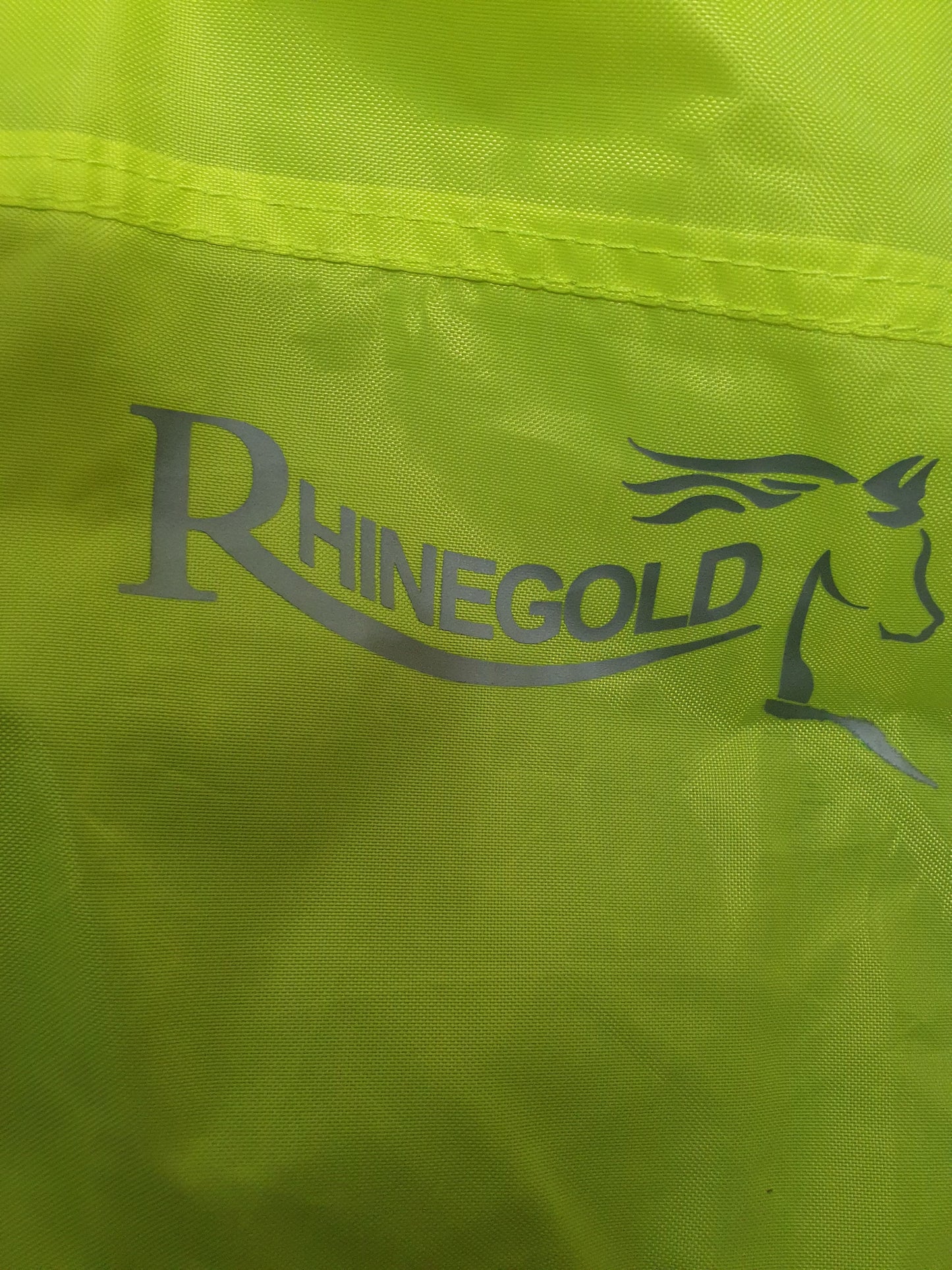 NEW Hi Vis yellow Rhinegold horse walker/lunge rugs FREE POSTAGE 🟢