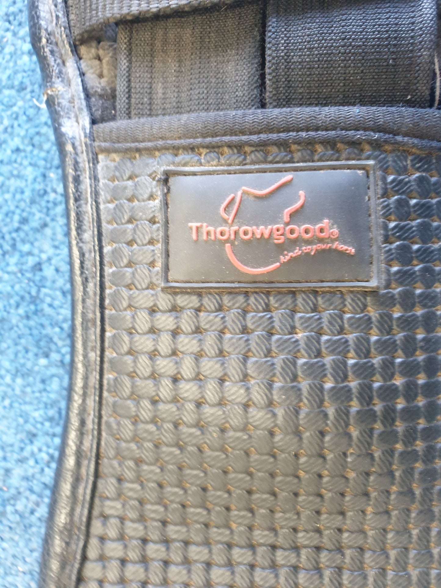 Thorowgood elasticated 20" comfort girth black FREE POSTAGE ❤
