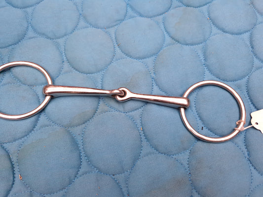 6" loose ring snaffle