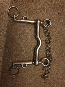 5" Mullen Pelham with curb chain FREE POSTAGE