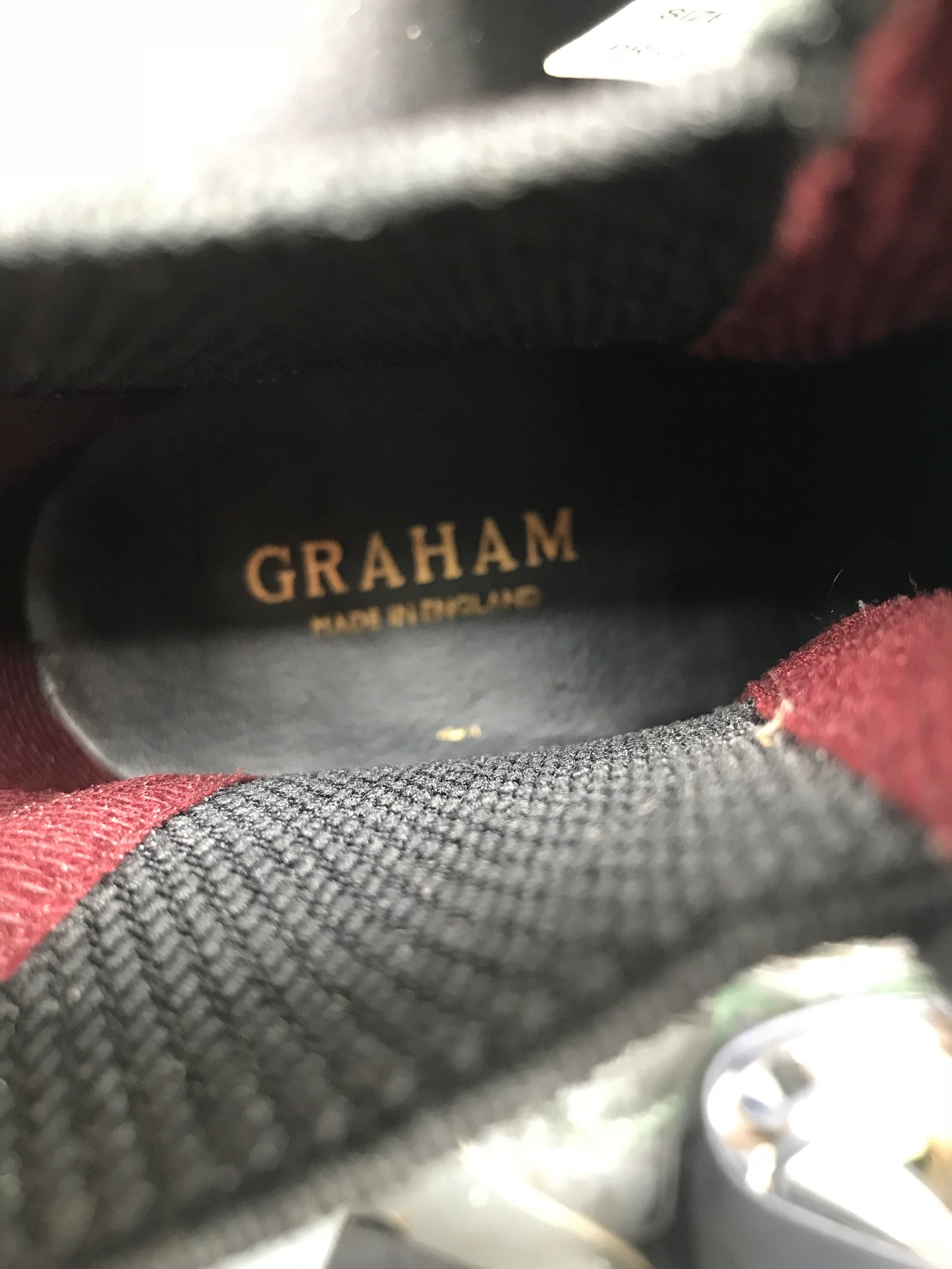 Graham black men’s jodhpur boots size 10 FREE POSTAGE✅