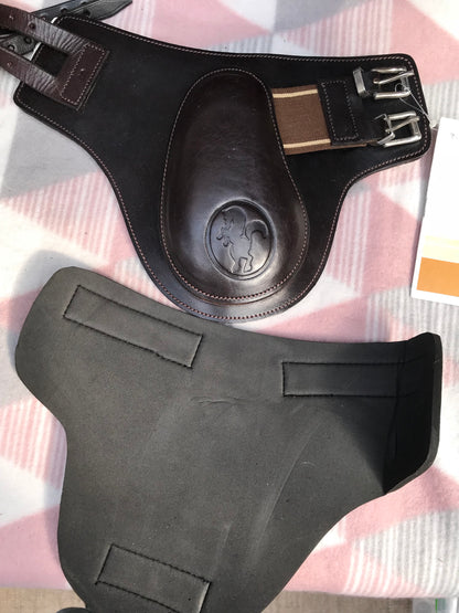NEW Caldene leather fetlock boots size pony comes with inserts FREE POSTAGE