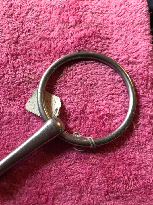 5 1/2 LOOSE RING SNAFFLE WITH LINK