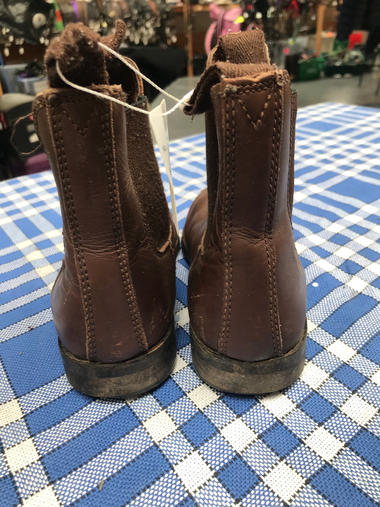 Brown leather size 3 jodhpur boot FREE POSTAGE ✅