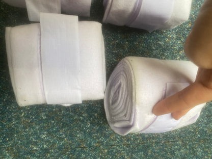 New shop marked lilac fleece bandages FREE POSTAGE🟢