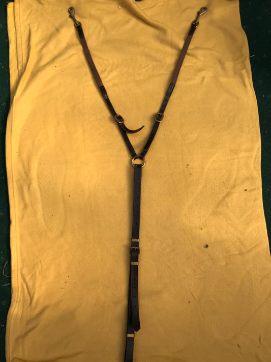 brown bungee martingale pony