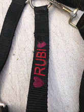 FULL headcollar rubi embroidery FREE POSTAGE