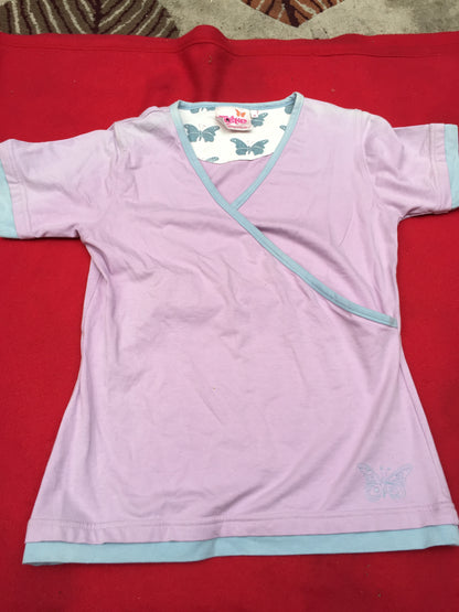 Tottie lilac T-shirt size m FREE POSTAGE