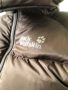 New  jack wolfskin brown quilted coat size 8 FREE POSTAGE🟢