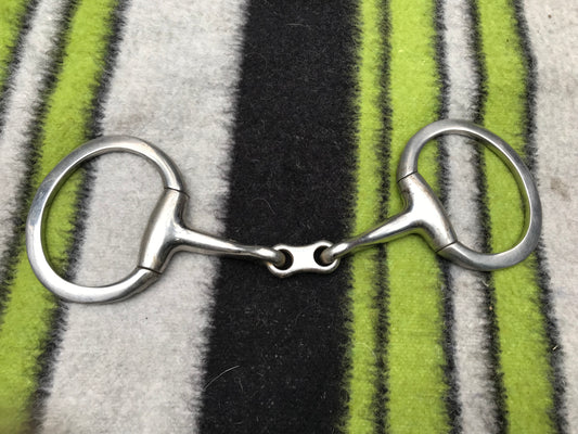 5” french link eggbutt snaffle FREE DELIVERY