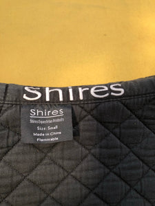 Shires black numnah size small FREE POSTAGE