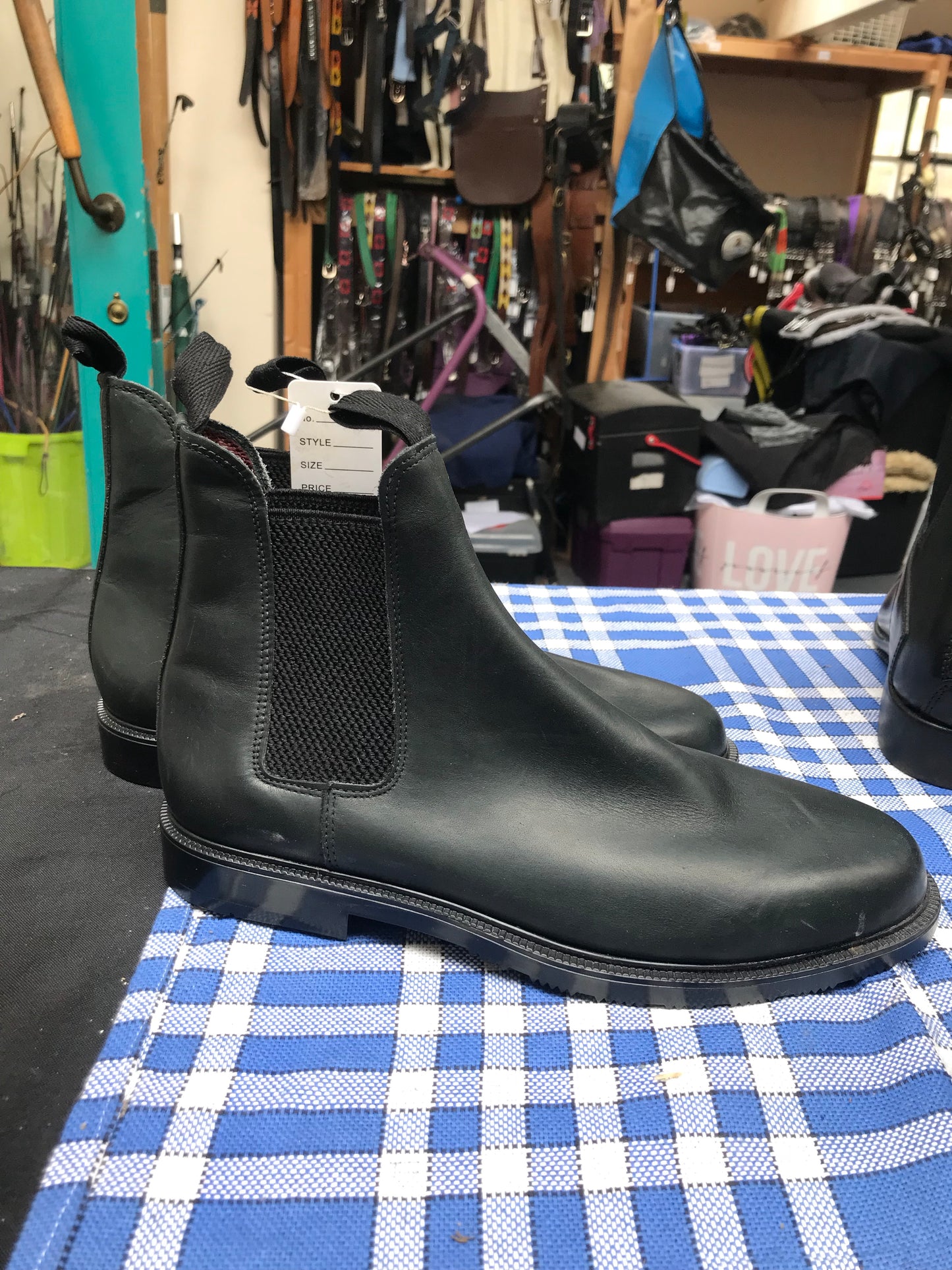 Graham black men’s jodhpur boots size 10 FREE POSTAGE✅