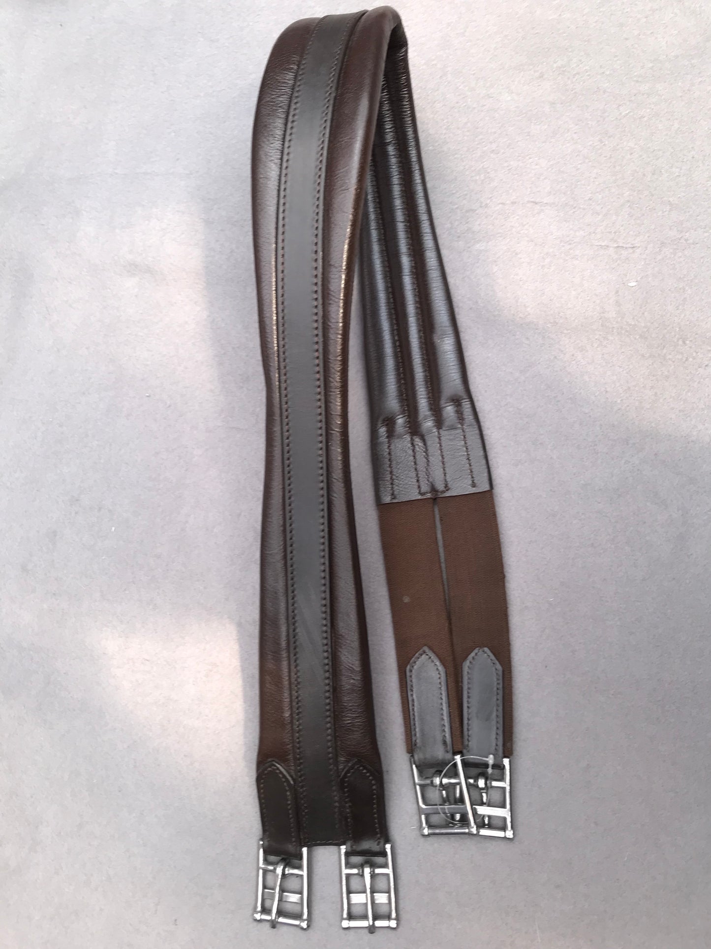 NEW brown soft leather girth FREE POSTAGE